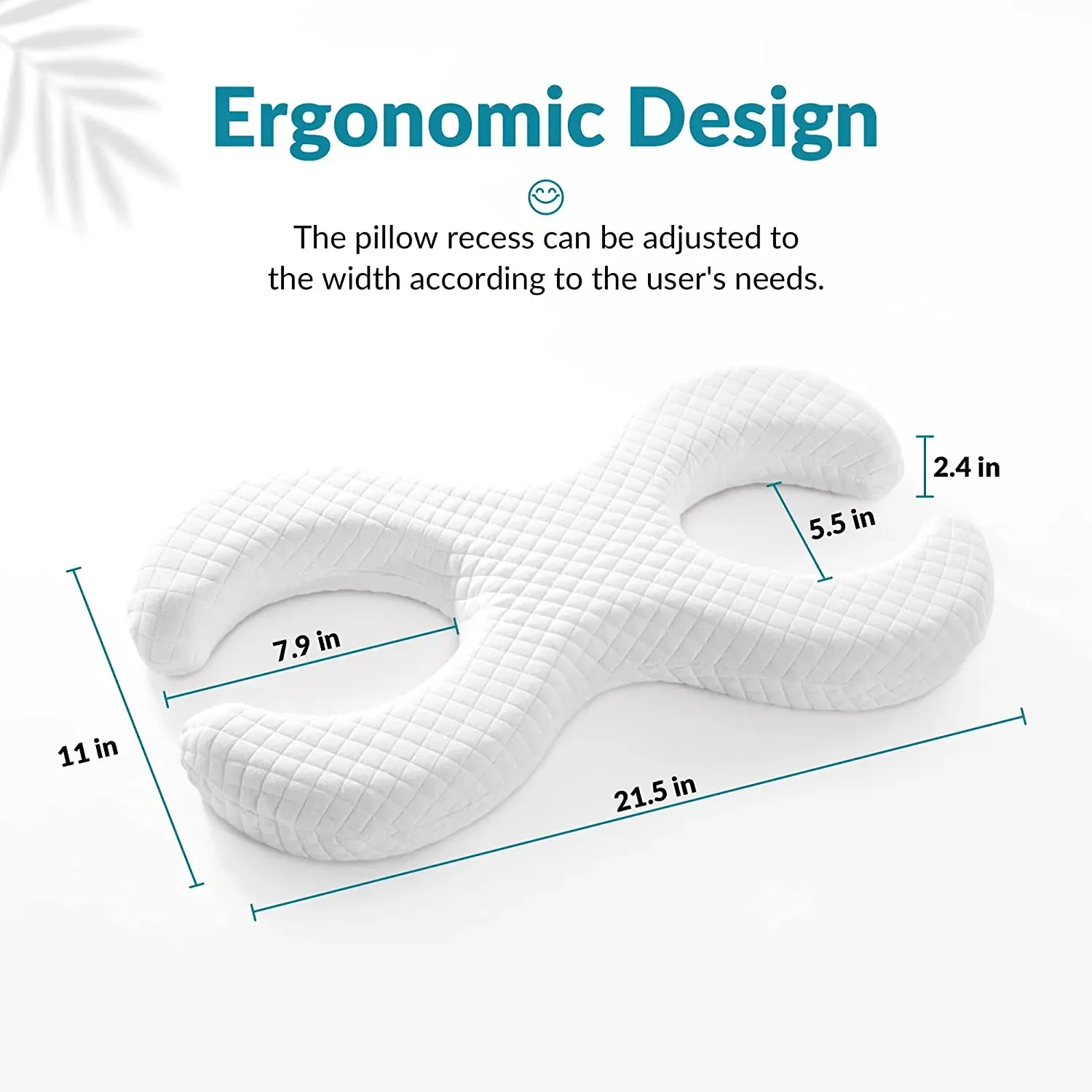 Memory Foam Face Relaxed Wrinkle Prevention flawless face pillow anti wrinkle 5