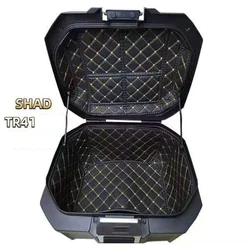 Enhanced Motorcycle Trunk Liner and Protector for Tail Case Luggage Systems (Black)
