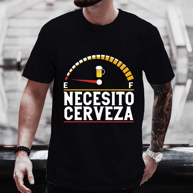 

Футболка мужская с надписью «I Need Beer»