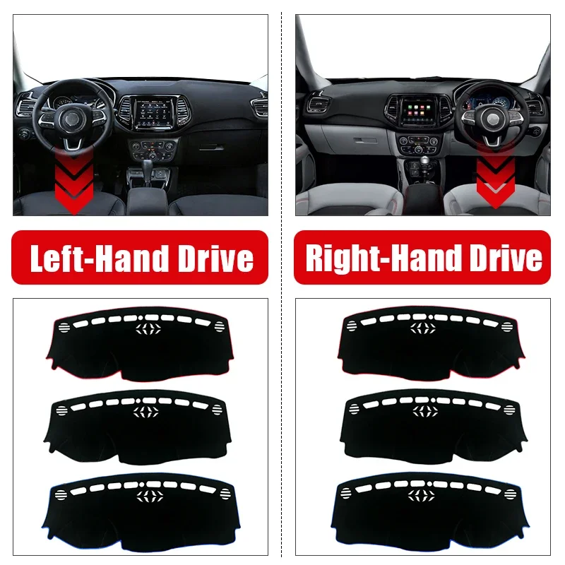 Car Instrument Panel Dashboard Cover Trim Ring for Jeep