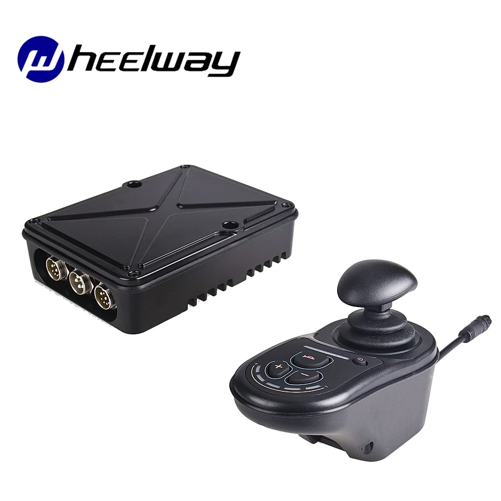 

Electric Controller Wheelchair Joystick 24V 180W-300W Brushed Electric Manopole Scooter Electromagnetic Brake Mobility Knob Grip