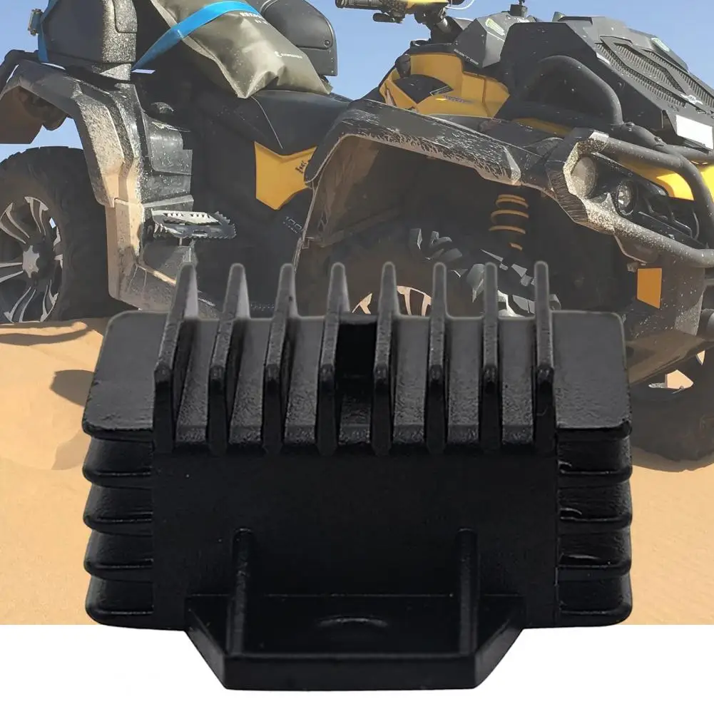 

Dirt Bike Rectifier Firm 12V 4 PIN Full Wave Dirt Bike Rectifier Replacement Plug-and-Play Stable Voltage Regulator Rectifier