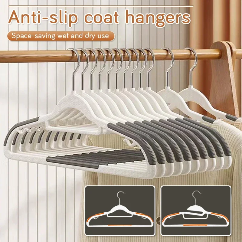 

Camisole Rotin Rubber Saving 10/20pcs Organizers Dressing Suit Anti-slip Clothes Hangers Storage Space Multifunctional Underwear