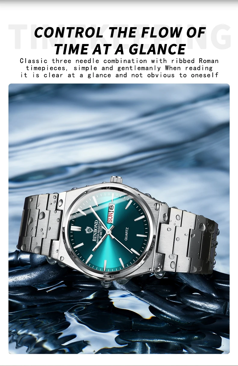 BINBOND B102 Men's Watch description image 4