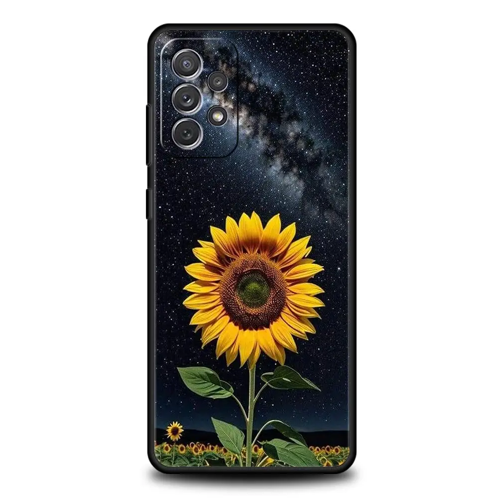 Radiant Sunflower Design Smartphone Case Cover