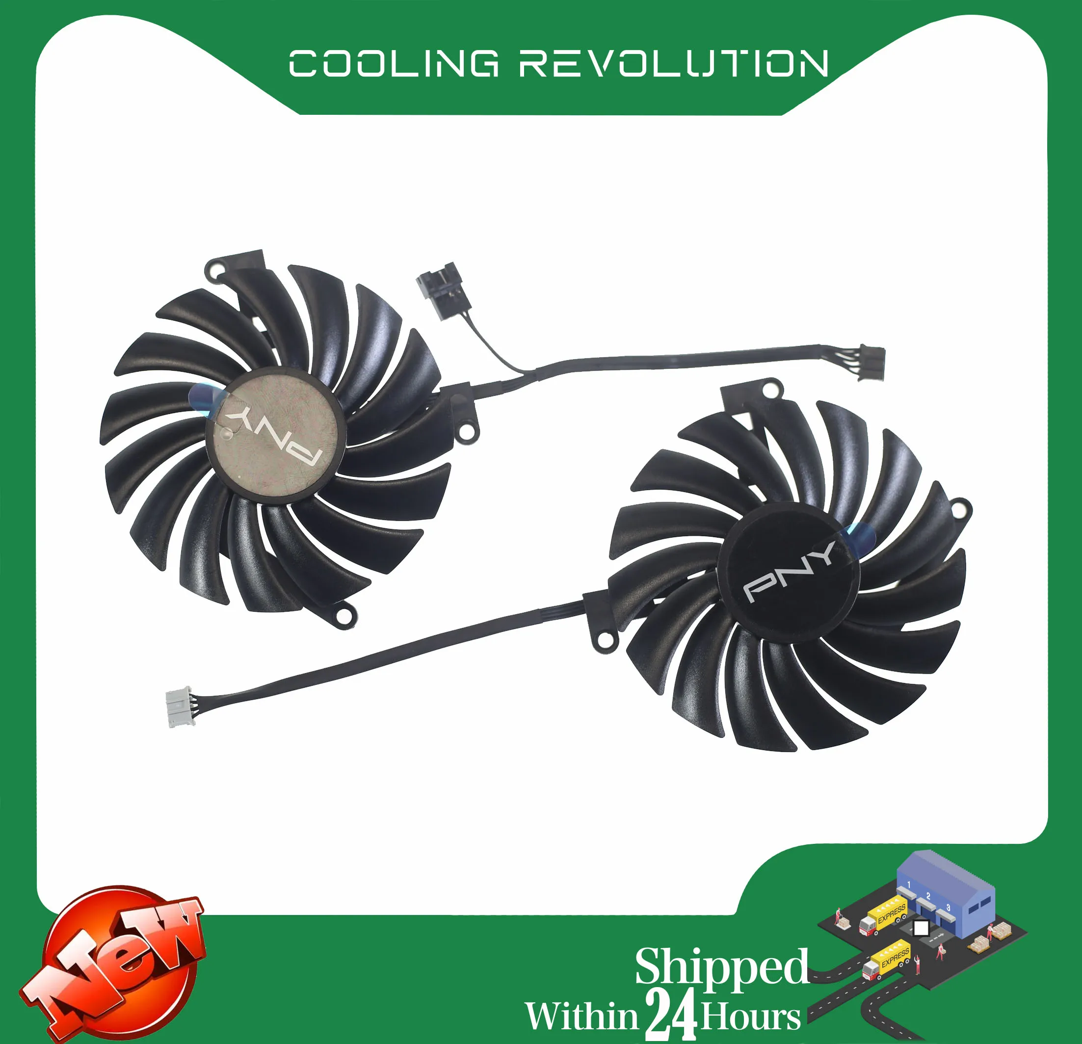 Ventilador de Refrigeração da Placa Gráfica Fsh9010b 85 mm para Ventilador Pny Geforce Rtx 3060 Rtx 3060 ti Verto