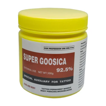 Nuovo 92.9% Super Goosica Crema per tatuaggi per trucco permanente Corpo Viso Bellezza Microblading Piercing Sopracciglio Labbra Liner 500g