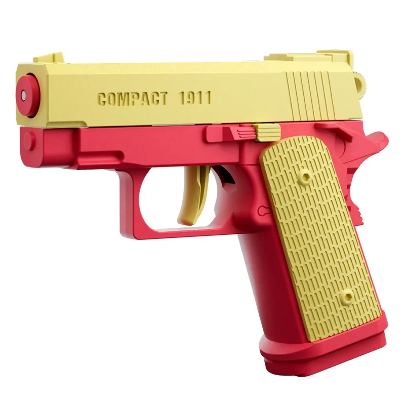 water gun 1911 shape Play Water Water Gun Manual operation running fire water gun Outdoor Water Children Festival birthday Gift 5
