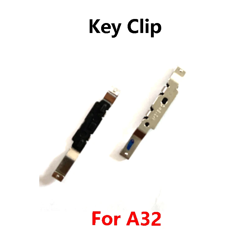 삼성 갤럭시 A14 A22 4G A24 A32용 전원 버튼 측면 키 브래킷 (철제 후크 포함, 키 클립 고정) 1개