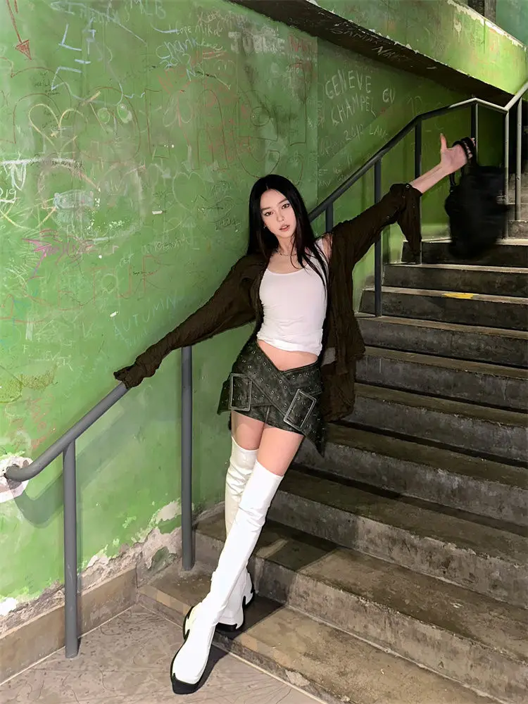 新しい女性の膝上のブーツファッション暖かい綿ロングブーツ