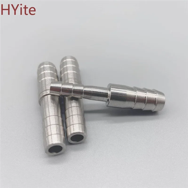 6mm 8mm 10mm 12mm 14mm 16mm 20mm 2 Two Way Straight Hose Barb 304 Stainless Steeel Barbed Pipe Fitting Reducer Connector Pipe Fitting Hose Pipe Fitting