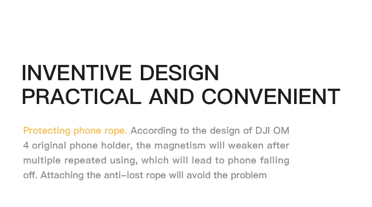 Description Picture 3 of itemOM 6 Handle Gimbal Camera Anti-lost Rope Strap Lanyard Hand Wrist Strap for DJI OM6 SE/5/OM 4 SE/Osmo Mobile 3 Accessories