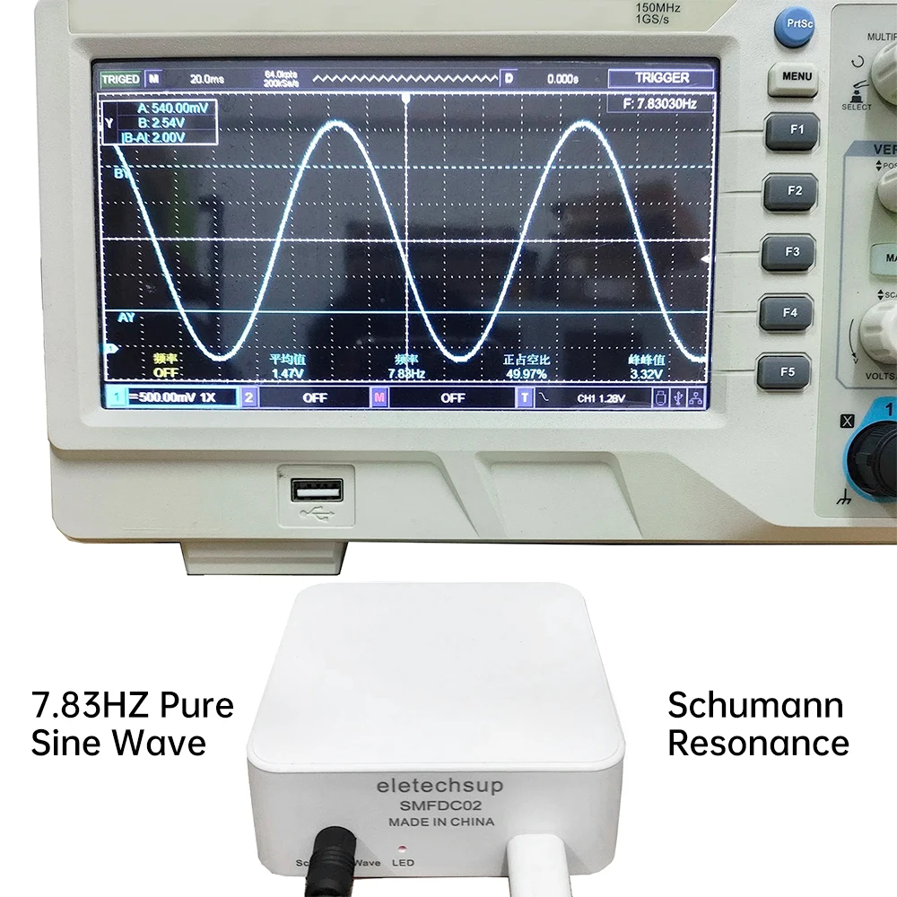 Ultra Low Frequency Schumann Wave Pulse Generator Signal Resonator