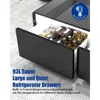 Smart Coffee Table, Living Room Table with Built in Fridge, 23" D x 41.5" W x 18.1" H, Smart Table with 10W Wireless Charging 2