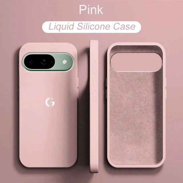Luxury Premium Original Liquid Silicone Shockproof Slim Phone Case Cover