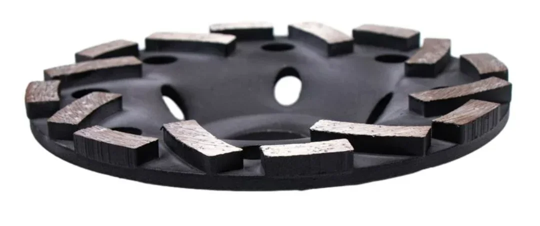 4.5''-7'' Cyclone Diamond Sintered Grinding Cup Wheel 115-180mm Concrete Granite Marble Grind Abrasive Discs Thicken Segments
