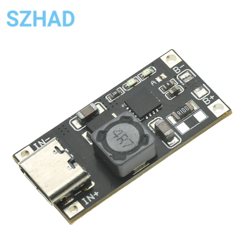 TP5000 2A 4,2V Lithium-Akku-Ladeplatine Typ-C USB-C Lademodul Li-Ionen-Leistungsregler für 18650 DIY