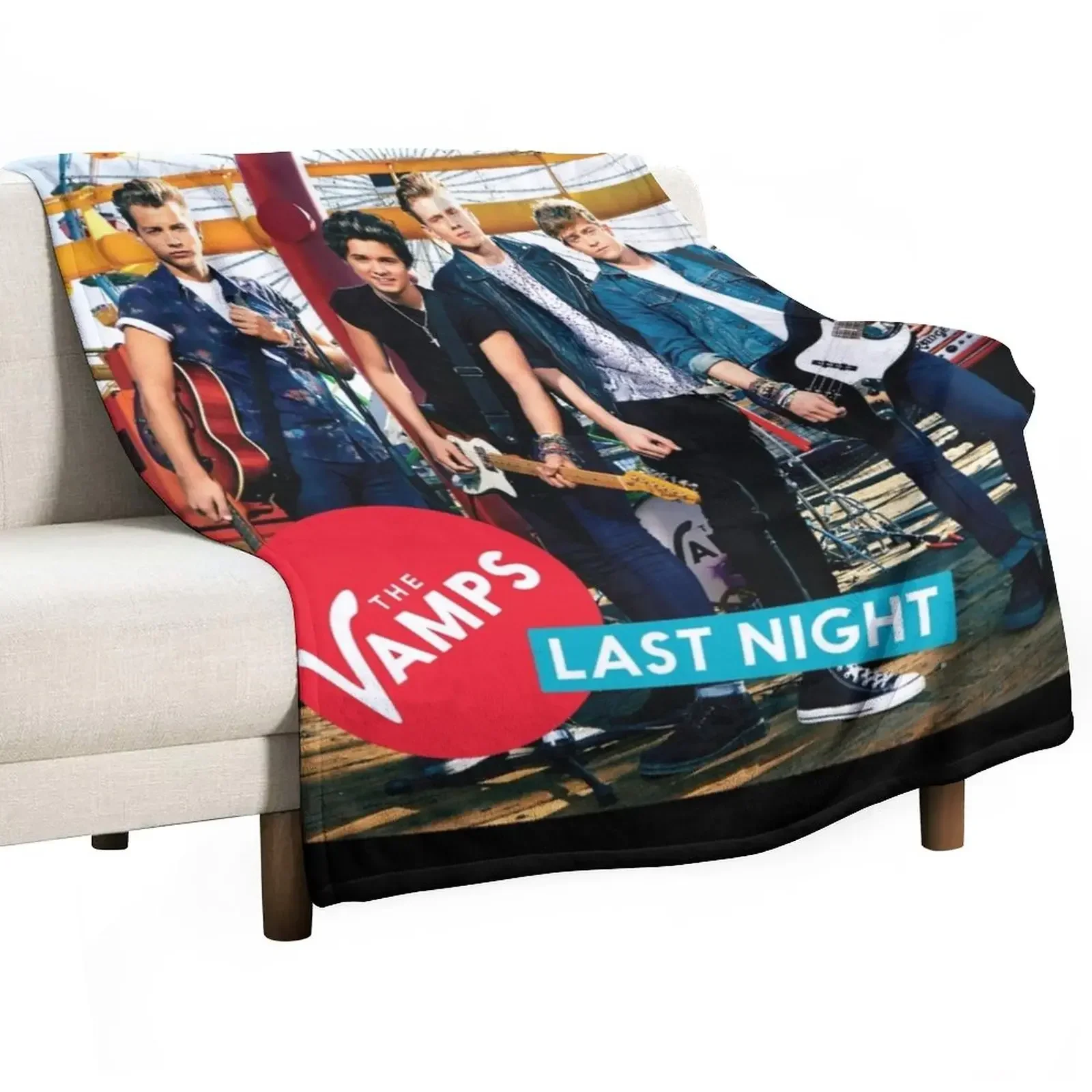 

Last night Throw Blanket Polar Weighted Soft Beds Blankets