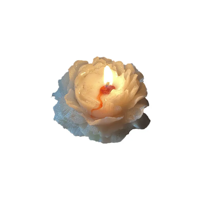 Sexy Low Temperature Candles Gilding40DegreesmPeony Rose Flow Heart Sandwich Wax Drip Adult Sex Training Props