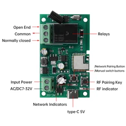 Smart WiFi Relay Module for Remote Home Automation Control