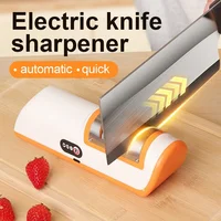 เครื่องลับมีดไฟฟ้าแบบมืออาชีพ ปรับความเร็วได้ 4 ระดับ อุปกรณ์ครัวระดับมืออาชีพ 2