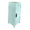 Small Makeup Storage Cabinet Cute Vertical File Cabinet Organizer Box for Makeup Brush Cotton Pad Girls Hallway Bedroom 3