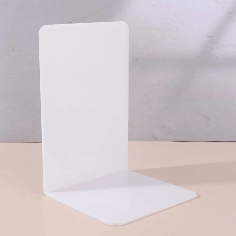 Organizzatore da Scrivania a Forma di L, Supporto per Libri INS Durevole, Espositore Semplice per Libri, Scaffale Porta Libri - immagine 4