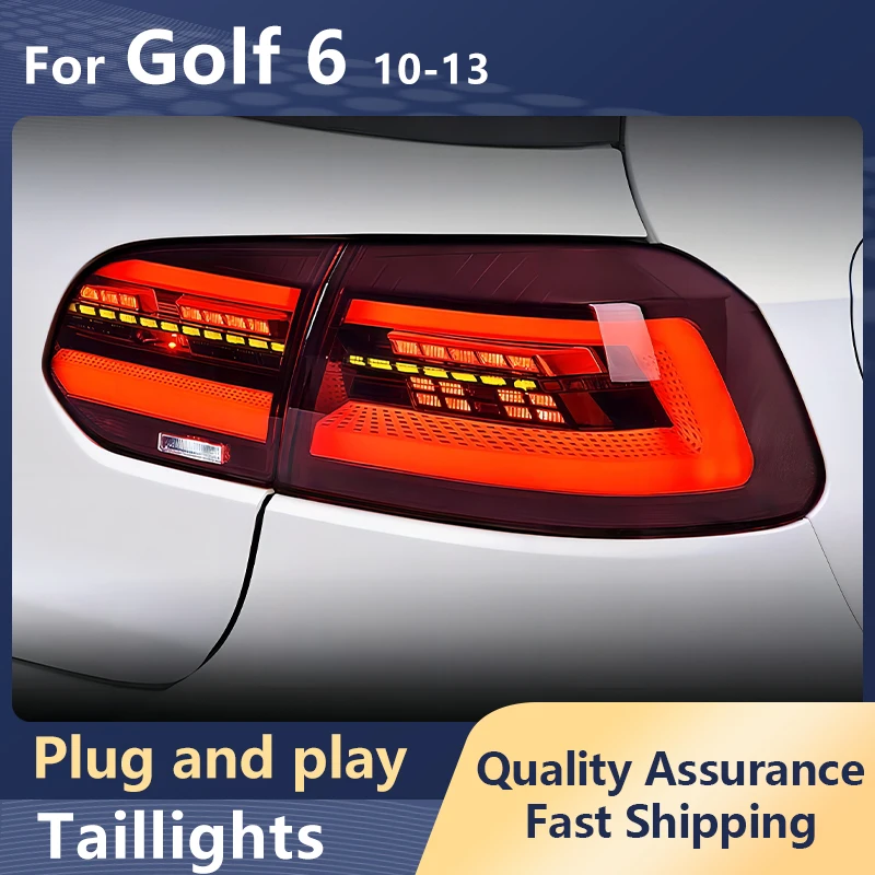 

Car Taillight For Volkswage VW Golf 6 2010-2013 For Golf6 MK6 R20 Rear Lamp Sequential Turn Signal Brake Reverse Accessaries