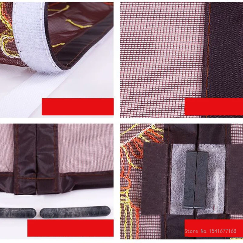 Creative Magnetic Screen Door Curtain, Anti Mosquito Net, Insect Fly Bug Curtains, Automatic Closing Mesh, Summer, 1Pc