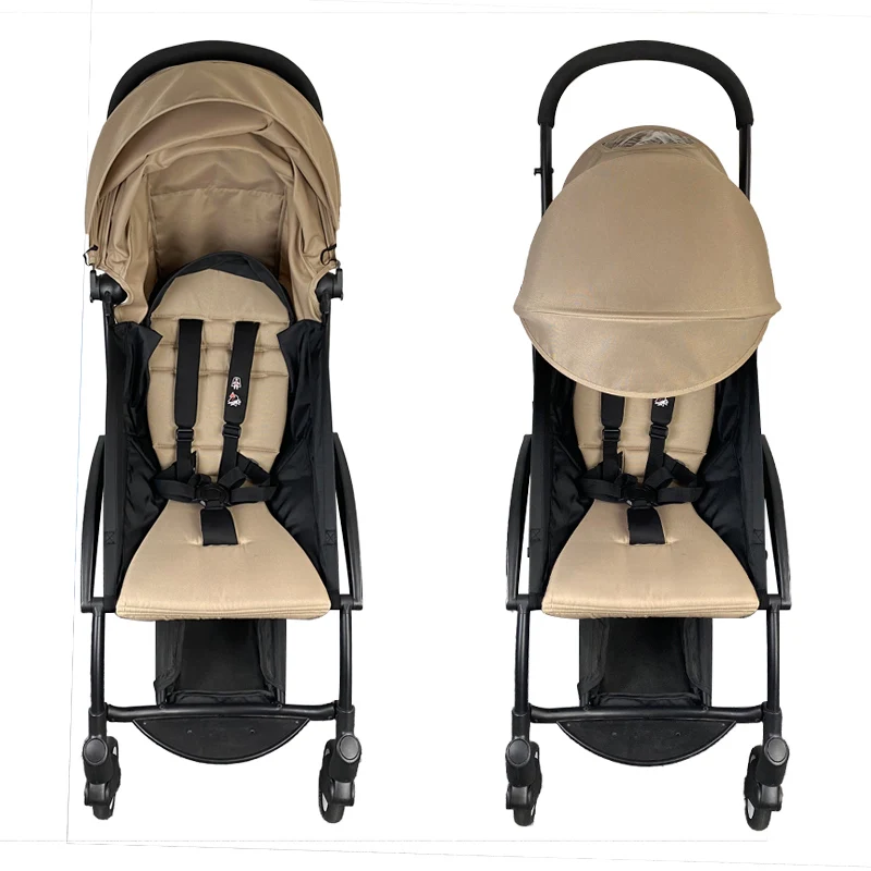 Stroller Seat Cushion 175 Canopy Cover for babyyoya yoyo2 Sunshade Back Zipper Pocket