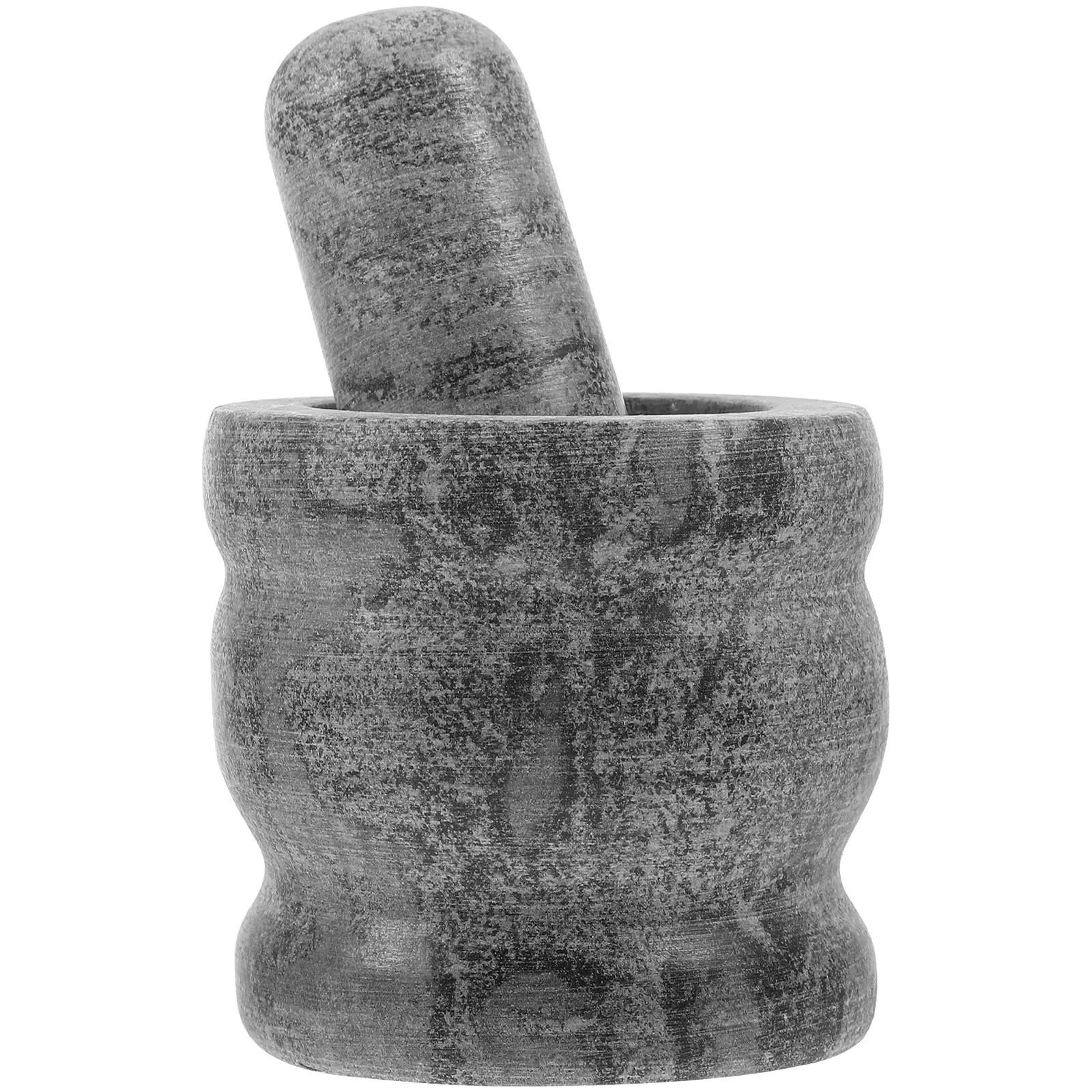 

Garlic Stone Mortar Pestle Set Durable Stone Mortar Bowl For Spice Pepper Garlic