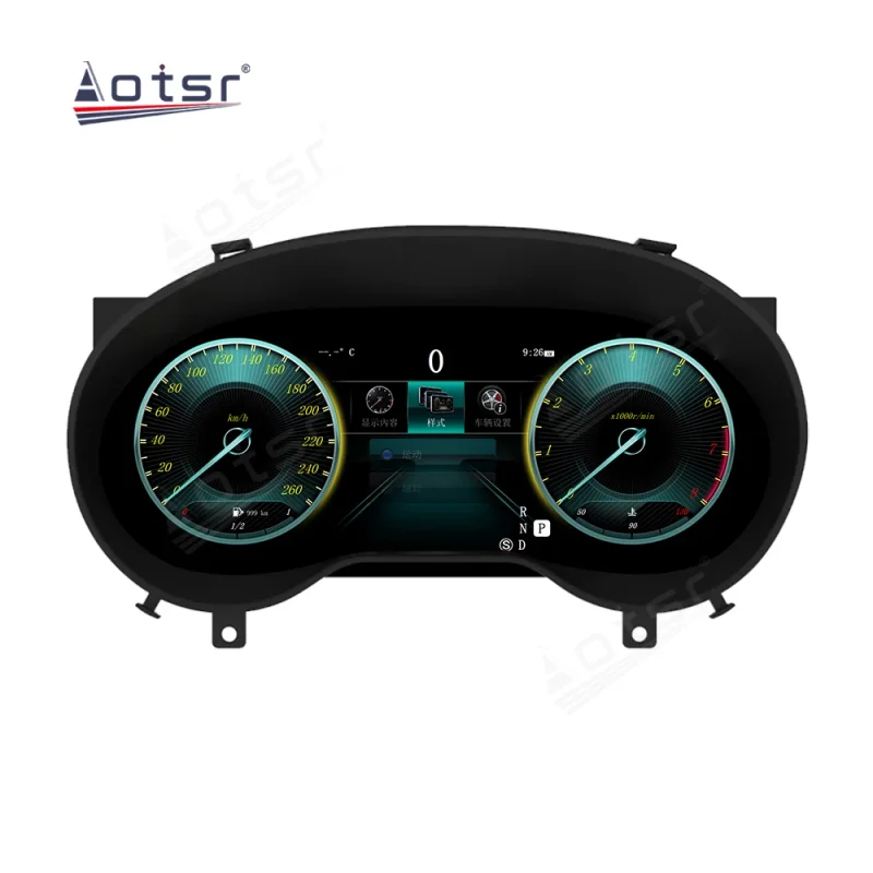 

2024 LCD Digital Dashboard Panel For Mercedes-Benz A CLA GLA AMG 2013-2019 Instrument Cluster Cockpit Speedometer Car Screen