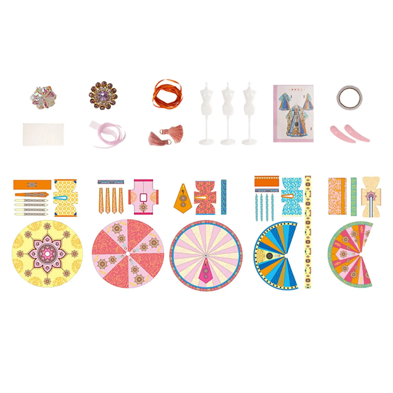 Fashion Design Kits Creativity Princess Dress Clothes Set DIY Arts