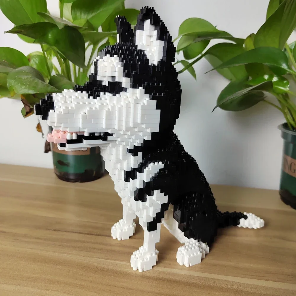 Dalmatian & Dachshund 3D Micro Mini Building Block Set - Perfect for Pet Lovers, Home Decor, & Educational Play