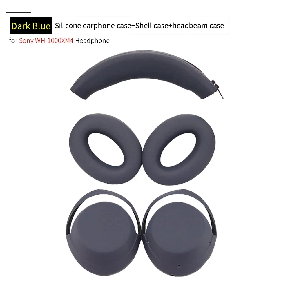 Durable Silicone Headphone Protective Cover and Headbeam Sleeve
