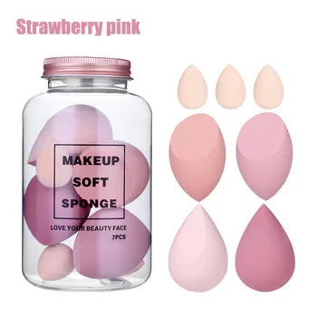 7Pcs/Set Makeup Sponge Set Face Beauty Cosmetic Powder Puff For Foundation Cream Concealer Make Up Blender Tools 1
