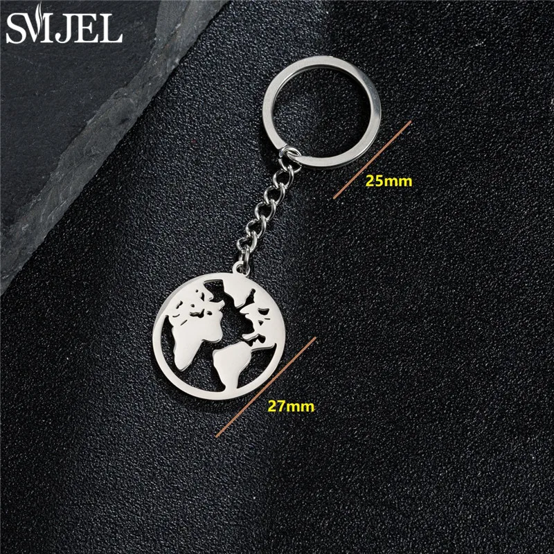 الفولاذ المقاوم للصدأ هندسية قلادة سلاسل المفاتيح...