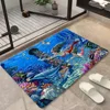 Front Door Mat Outdoor Rug Mat Undersea World Things for the Home Accsessories Custom Bedrooom Carpet Cute Room Decor Carpets 3