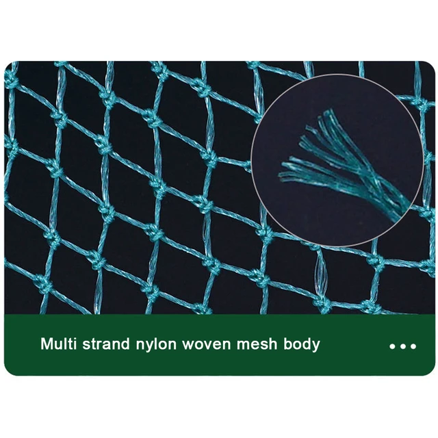 Dense Fishing Mesh Net Head Fishing Tackle Copying Net Head for Freshwater Saltwater Without Handle 5