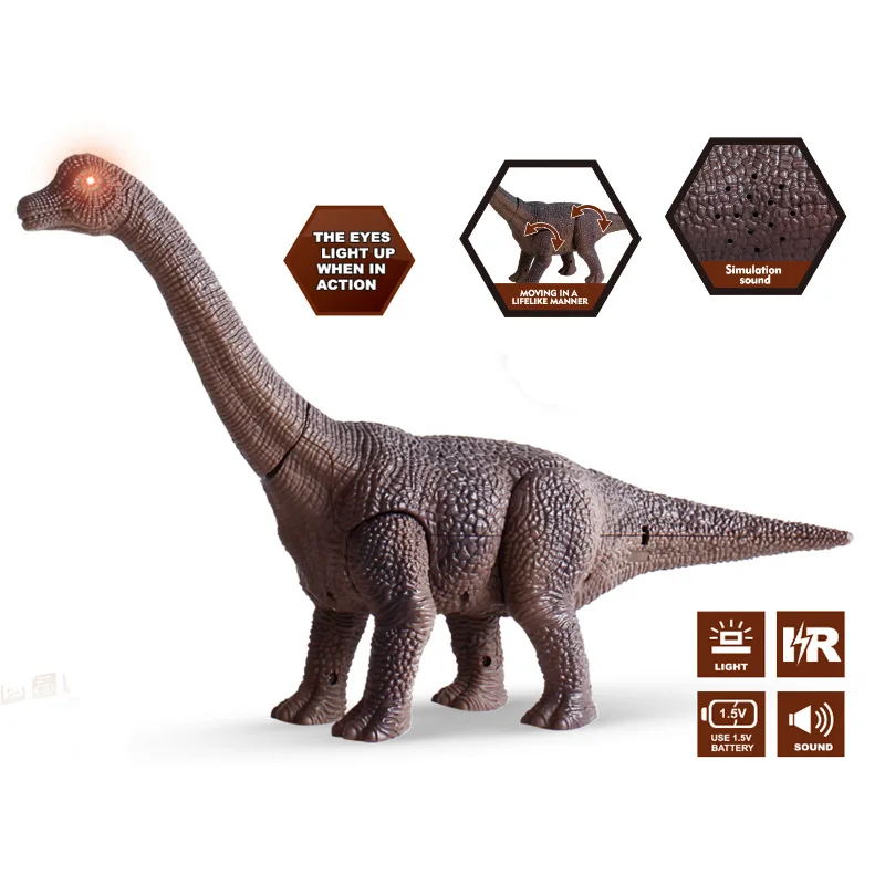 Rc Dinosaur Electric Walking Remote Control Dinosaur Animal Robot Toys Kids Boys Girls Children's Gift