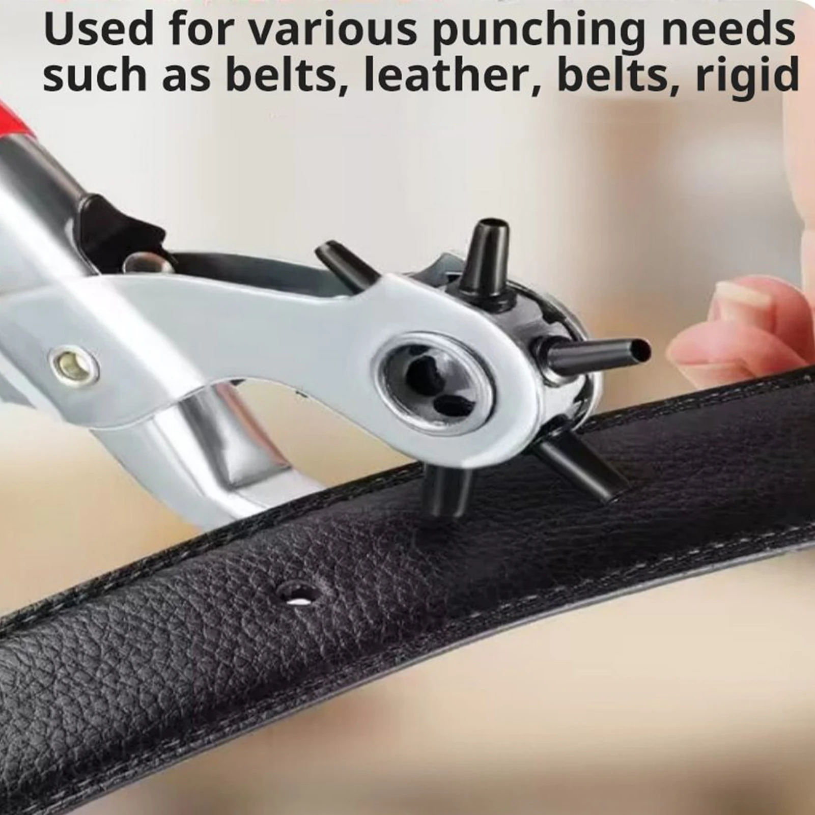 Belt Hole Puncher KitDuty Rotary Puncher for Leather Saddles Shoes Fabric  DIY Craft Projects Easily Punches Perfect Round Holes - AliExpress