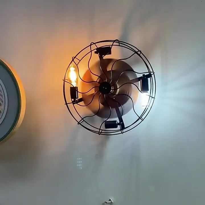 Ретро потолочный вентилятор KFKF