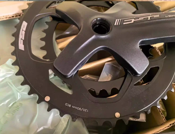 FSA Vero クランクアーム 50/34T FSA Vero Compact 34/50 JIS Crankset | Tree Fort Bikes