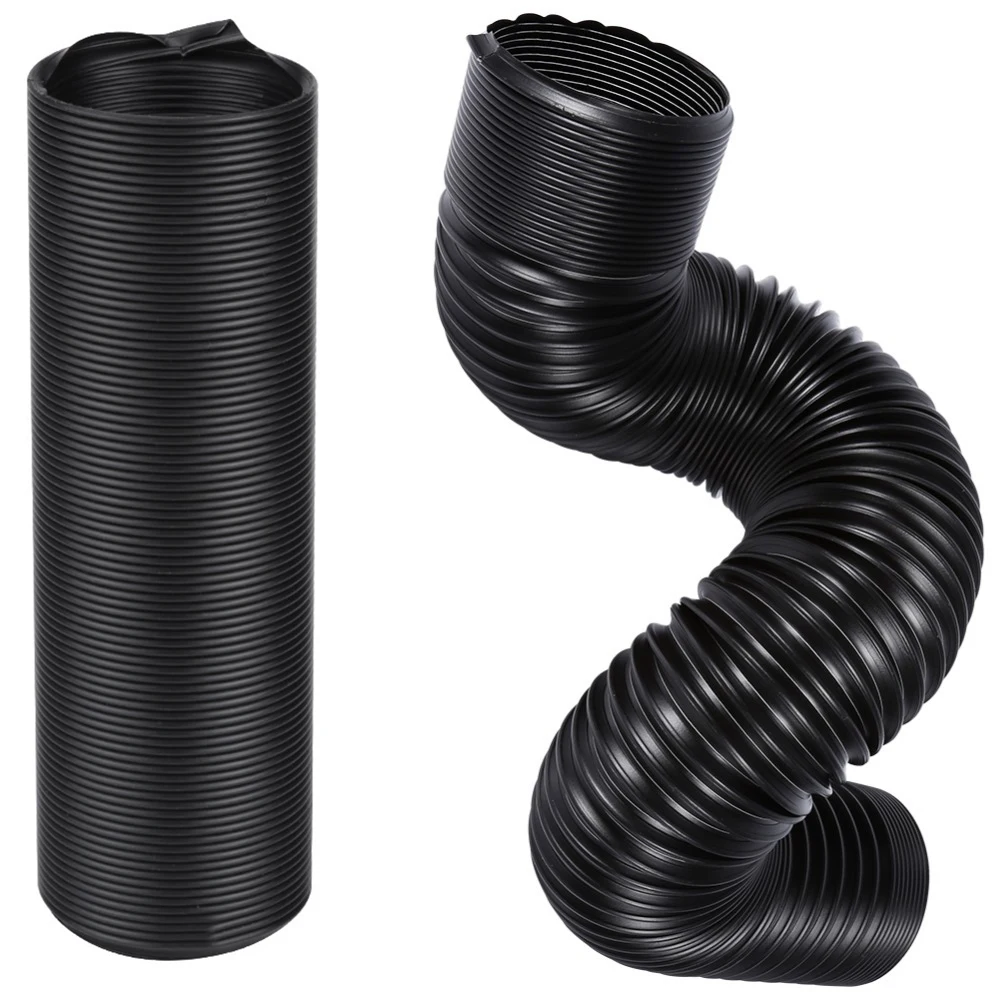Universal Car 76mm 3 inch Carbon Fibre Cold Air Filter Feed Enclosed Hight Flow Cold Air Intake Induction Pipe Hose Kit 1 Set air filters