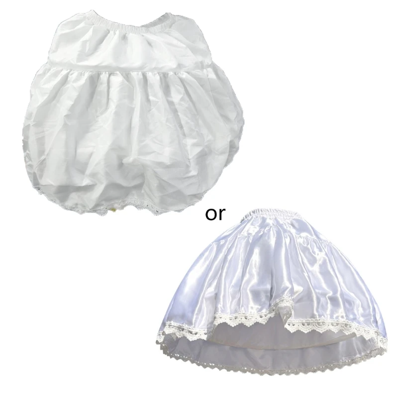 

Elastic Underskirt Girls Animation White Lace Petticoat Women Cos-play Costume Dropship