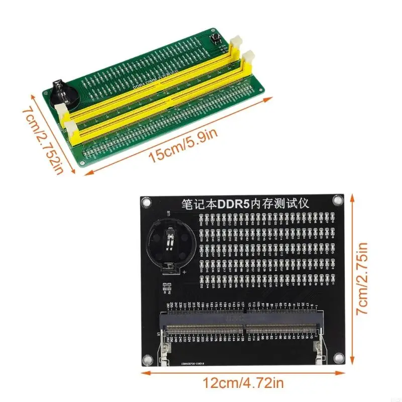 462E 쉬운 사용 DDR5 DDR4 DDR3 노트북 메모리 슬롯 진단 도구 테스터