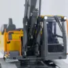 1/14 RC Excavator Hydraulic 3 Arm EC160E Light Sound RC Diggers Quick Release Flat Bucket CNC Big Arm ST8 RC Truck Toys Model 5