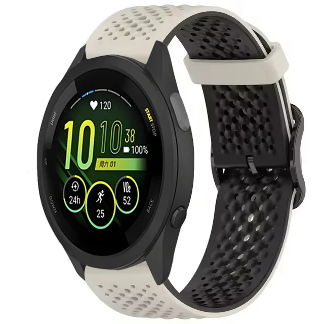 Premium Silicone Sports Wristband, 20mm & 22mm, Compatible with Multiple Smartwatches