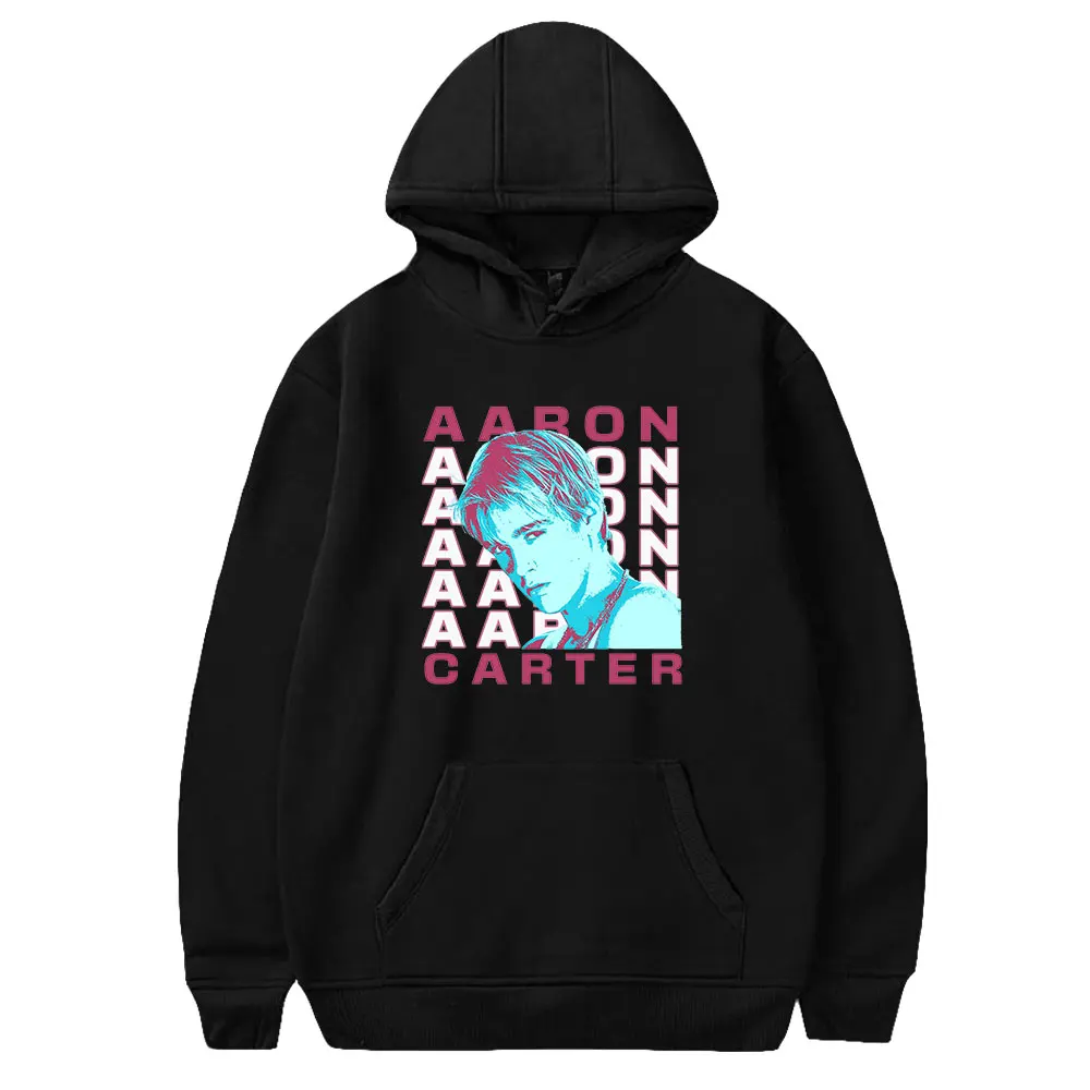 

Aaron Carter Hoodie Sweatshirt Fashion Printing Pullovers Streetwear Harajuku Unisex Casual Hip Hop Fashion Kpop Rapper