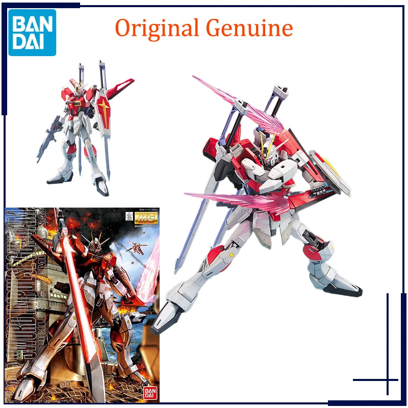 

Original Genuine MG 1/100 ZGMF-X56S/β SWORD IMPULSE Gundam Bandai Anime Model Toys Action Figure Gifts Collectible Ornaments